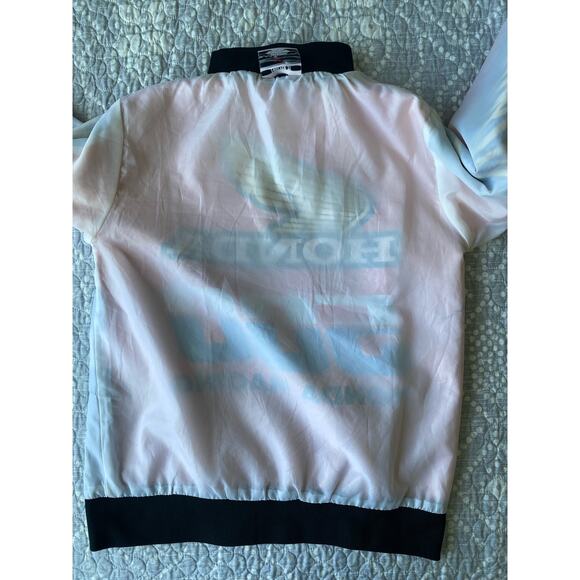 Forever 21 x Honda 500 Racing Jacket Windbreaker Red Black White Size Small - Picture 9 of 13